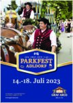 Parkfestprogramm 2023 – Auszug 15.07.2023