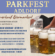 Parkfest 2024 – Vorverkauf Bierzeichen / Reservierungsstart
