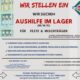 Wir stellen ein & suchen DICH – Aushilfen (Mischträger & Feste)