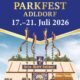 Parkfest 17.07.-21.07.2026 – Vorankündigung